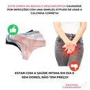 Kit 10 Calcinhas CottonConfort 100% Algodão Premium COMPRE 5 LEVE 10 - (10 UNIDADES)